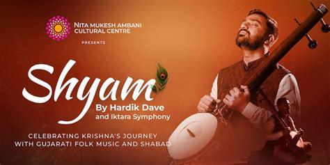 Attend Shyam by Hardik Dave & Iktara Symphony in Mumbai on November 9 ...