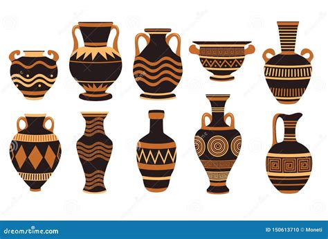 Ancient Greek Patterns On Vases