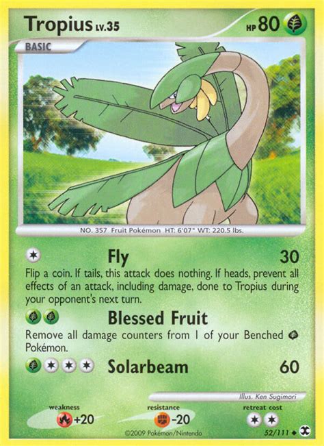 Tropius · Rising Rivals (RR) #52 ‹ PkmnCards