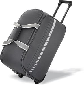 Lavie Sport Pluto Duffel With Wheels (Strolley) Grey - Price in India ...