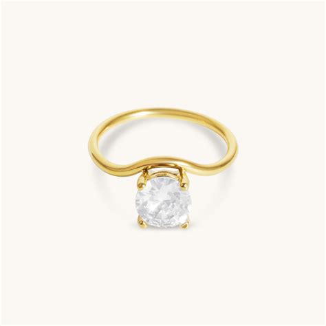 Tokyo Ring - 18K Gold Plated – Elinor Jewels