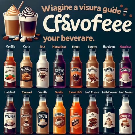 Coffee Flavoring Syrups To Sweeten Drinks | Morning Coffee Journal