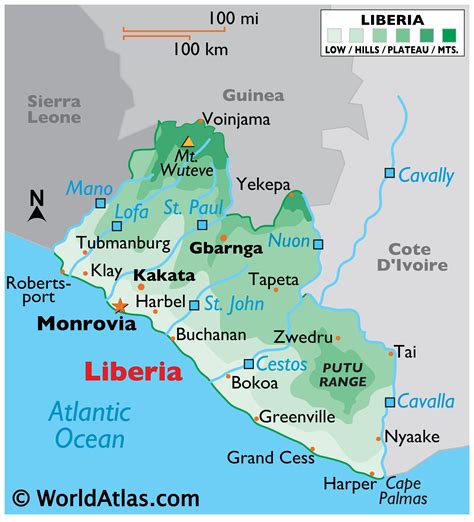 Liberia Maps & Facts - World Atlas