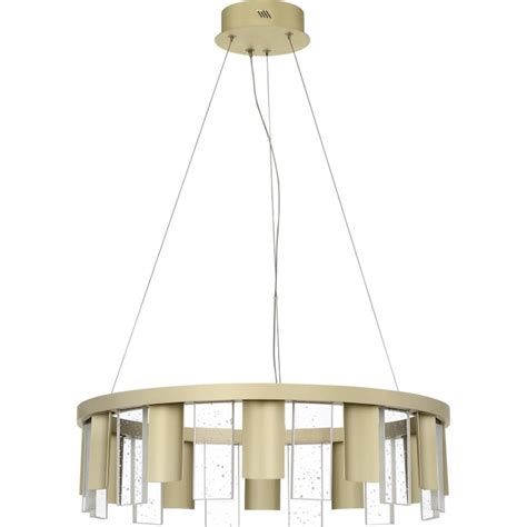 Quoizel Brendel Silken Gold Modern/Contemporary Geometric Hanging ...