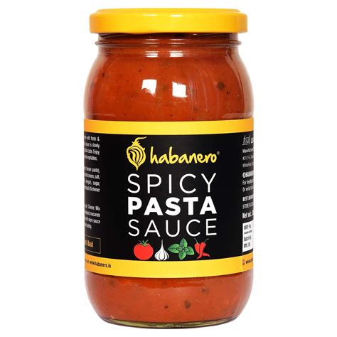 Habanero Spicy Pasta Sauce l Pizza Pasta Sauce l Ready to Eat Healthy ...