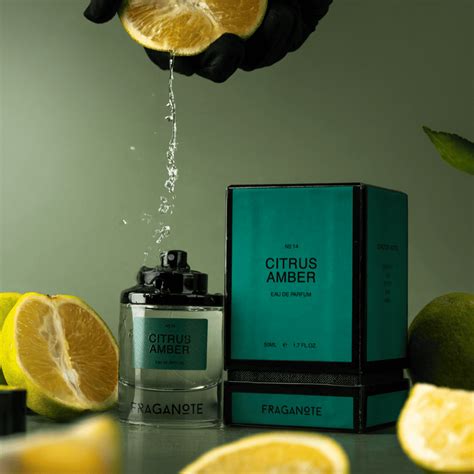 Fraganote Citrus Amber Perfume 50ML – Luxury Perfume for gifting