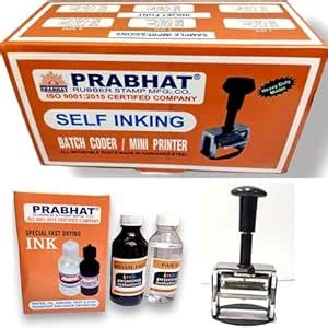 3 MM Manual Batch Coding Machine, Self-Inking, Lightweight, for ...