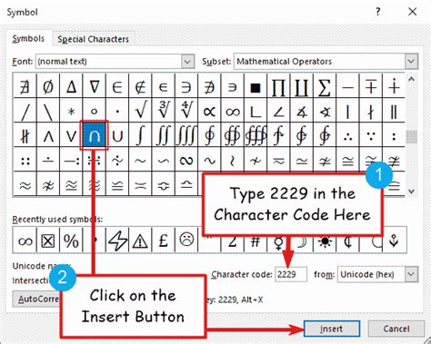 ∩ | Intersection Symbol (Meaning, How To Type on Keyboard, & More) - Symbol Hippo