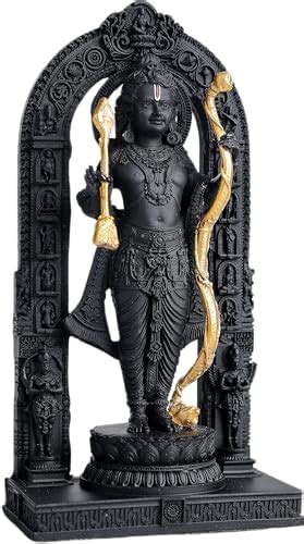 Buy CraftVatika Action Ram Lalla Idol Ayodhya Murti Resin Shree Ram ...