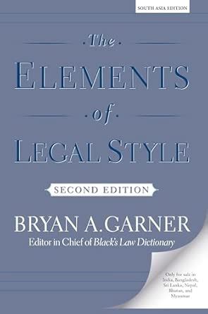 Buy The Elements of Legal Style, 2nd Edition | Bryan A. Garner ...