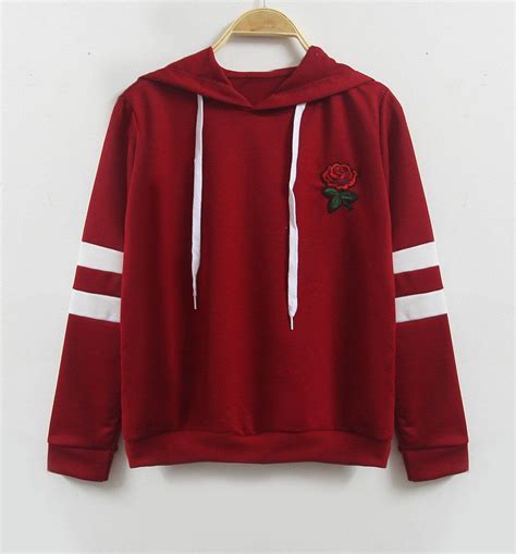 Red Sweatshirt Womens