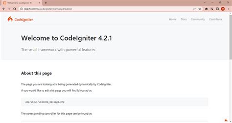 Image result for CodeIgniter 4 Tutorial PDF