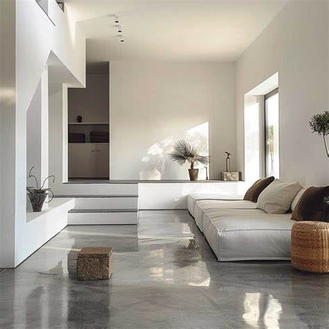 Concrete Basement Floor Tile Guide To Residential Polished Concrete