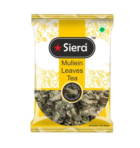 Siera Mullein Tea for lungs Detox (50 gms, 100 cups), Mullien tea Leaf ...