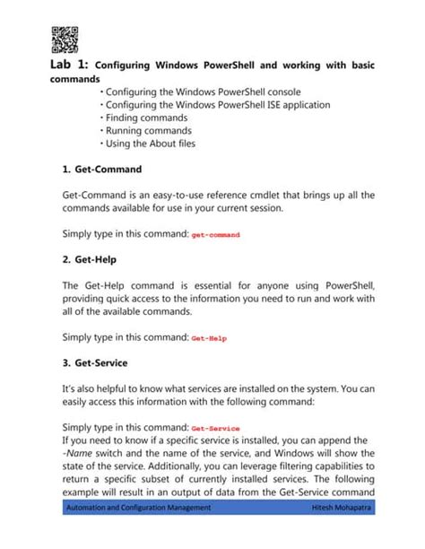Windows PowerShell Commands 的图像结果
