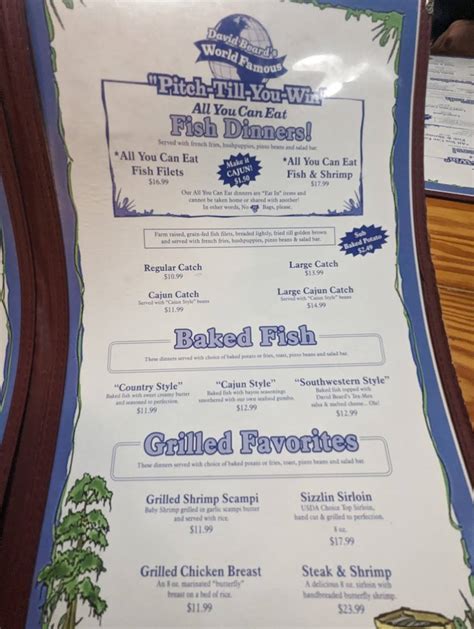 Catfish King Livingston Menu at Amelie Monk blog