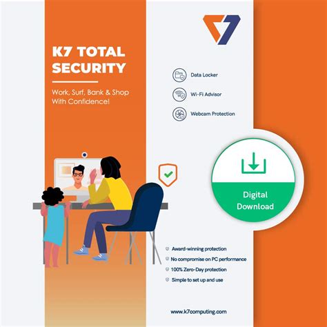 K7 | Total Security | 1 User | 1 Year | Email Delivery in 2 hours - no ...