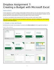 Image result for Excel Assignment 7