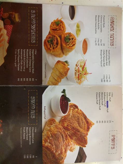 Menu at TGB Cafe N Bakery, Ahmedabad, 10 b Chandanpark Society
