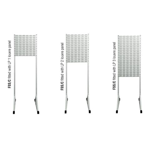 Alkon FPO Louvre Panel Stand : FSS/C