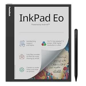 PocketBook InkPad Eo | 10.3" color E Ink Kaleido 3 screen | Handwriting ...