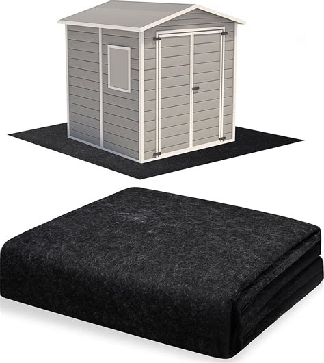 Outdoor Storage Shed Floor Mat, Waterproof Carport Mat, Dustproof ...