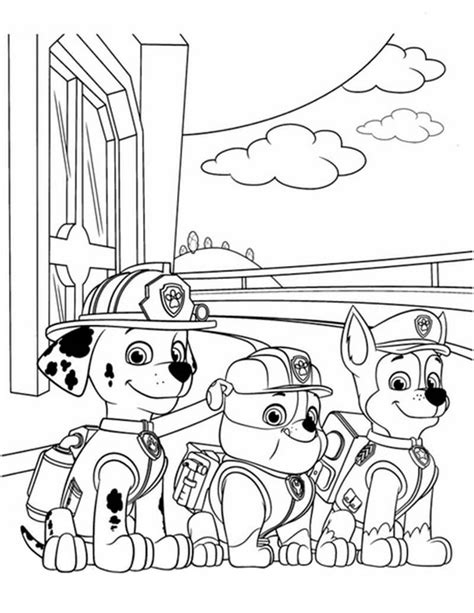 chase coloring page pdf