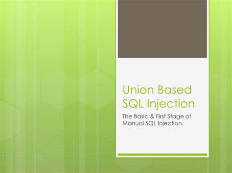 Image result for SQL Union Injection Examples