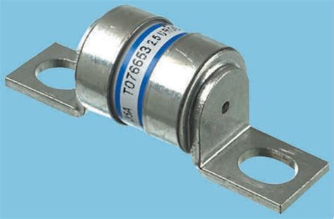 Z085559 Mersen | Mersen 80A British Standard Fuse, 17 x 27mm, 250V ac ...