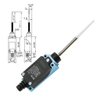 TZ-8166 Metal Body Limit Switch