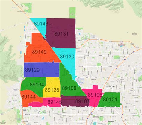 Zip Codes in Las Vegas