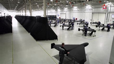 Russia Showcases Massive Drone Factory
