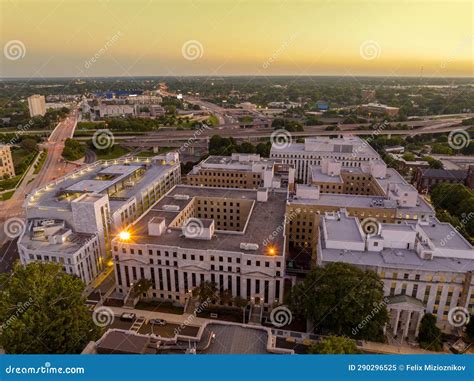 Aerial Photo Paul D Coverdell Legislative Office Building Downtown ...