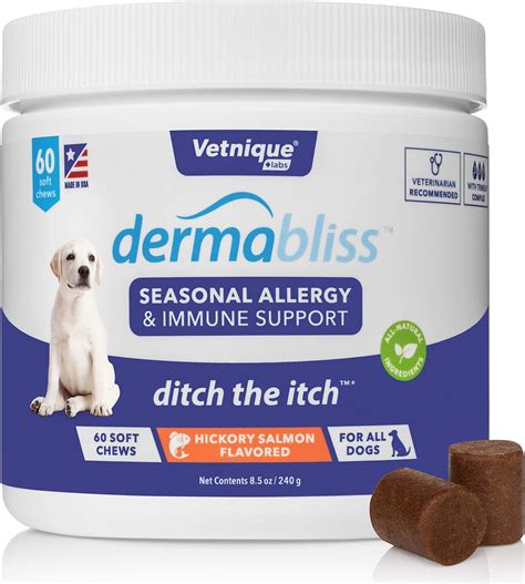 VETNIQUE Dermabliss Dog Allergy and Itch Relief, India | Ubuy