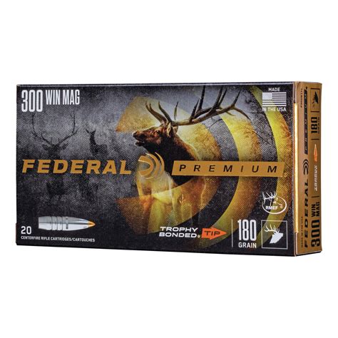 Federal Premium® Vital Shok Ammunition - Trophy Bonded Tip | Bass Pro ...