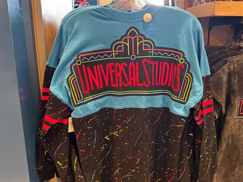 New Retro Universal Studios Spirit Jersey-Style Long Sleeve Shirt Now ...