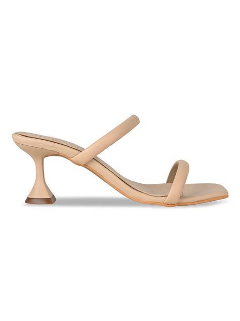 Shop Rocia By Regal Beige Women Strappy Stilettos Online