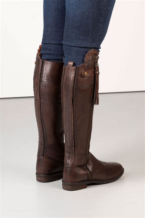 Ladies Tall Leather Boots UK | Slim Fit Knee High Boots | Rydale