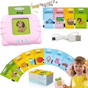 Wembley Talking Flash Cards Educational Learning Toys for Toddlers ...