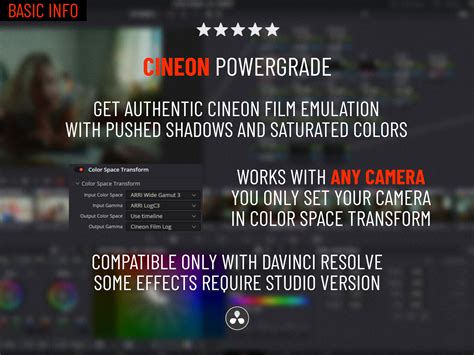 17+ Free Davinci Resolve Cinematic Color Grading Presets Drp