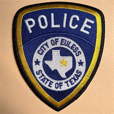 City Of Euless Texas Police Badge Slain Euless Cop Had Surprised