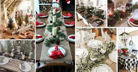 Image result for Rustic Christmas Table Setting Ideas for Outside
