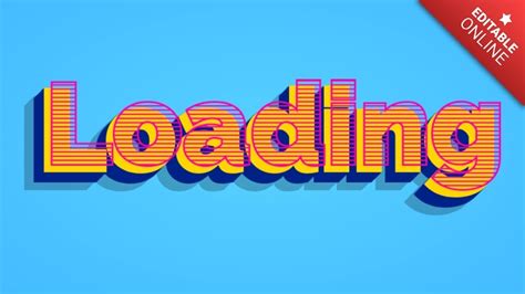 Loading Text 的图像结果