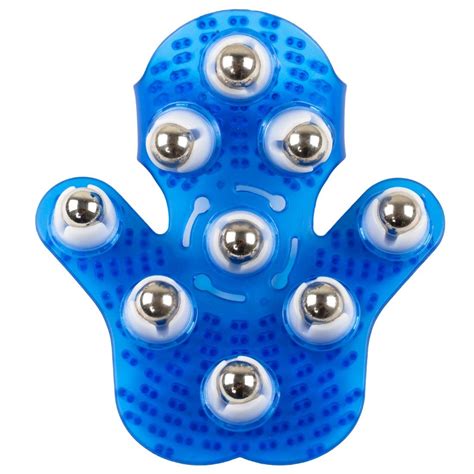 Importikaah Palm Massager: 360° Metal Roller