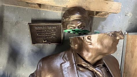 Statue of Donald Trump and Jeffrey Epstein removed from National Mall ...