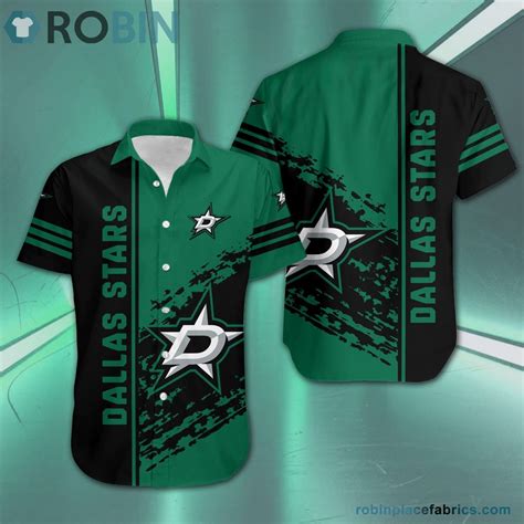 Dallas Stars - NHL Short Sleeve Button Down Hawaiian Shirt ...