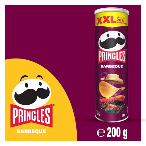 Buy Pringles, Barbecue Flavored Chips, 200 grams Online at desertcart INDIA