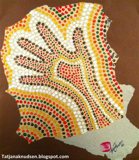 Aboriginal Art - Dot Painting for kids. | Art from other cultures ...