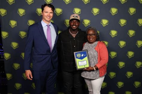 Coastal Empire Sports Awards Show winners with Sony Michel.