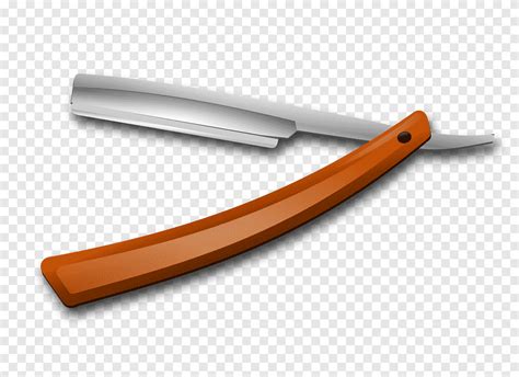 Knife Straight razor Shaving, razor blade, angle, tableware png | PNGEgg